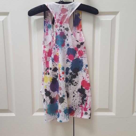 Forever21 Paint Splatter Tunic Tank - Picture 5 of 5